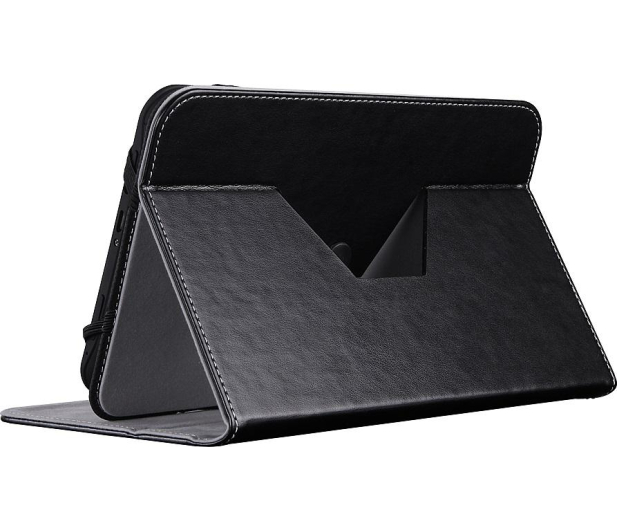 PRESTIGIO Etui obrotowe, skórzane 8 cali czarne - 1396117 - zdjęcie 2